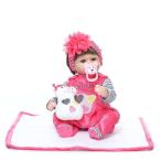 リボーンドール リアル 赤ちゃん人形 トドラードール ベビードール 40cm 高級 かわいい 衣装・おしゃぶり・哺乳瓶付き ba24