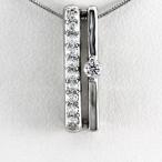 ダイヤモンド ネックレス レディース ペンダント ゴールド シンプル ストレート 10金 K10 誕生日 プレゼント 母の日