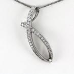 ダイヤモンド ネックレス レディース ペンダント ゴールド カーブ ゴージャス ゴールド 10金 K10 誕生日 プレゼント 母の日 爆買