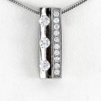 ダイヤモンド ネックレス レディース ペンダント ゴールド スクエア ストレート 10金 K10 誕生日 プレゼント 母の日 爆買
