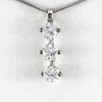 ダイヤモンド ネックレス レディース ペンダント ゴールド トリロジー シンプル 10金 K10 誕生日 プレゼント 母の日 爆買