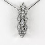 ダイヤモンド ネックレス レディース ペンダント ゴールド ひし形 パヴェ ゴールド 10金 K10 誕生日 プレゼント 母の日 爆買