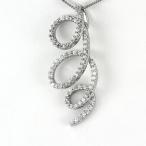 ダイヤモンド ネックレス レディース ペンダント ゴールド ツイスト ゴージャス 0.5 10金 K10 誕生日 プレゼント 母の日 爆買