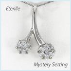 ダイヤモンド ネックレス レディース ペンダント ゴールド フラワー 花セッティング 18金 k18 誕生日 プレゼント 母の日 爆買