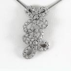 ネックレス ダイヤモンド ゴールド ペンダント フラワー 花 10金 K10 ゴールド 誕生日 プレゼント 母の日 爆買