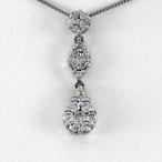 ダイヤモンド ネックレス レディース ペンダント ゴールド ドロップ ラウンド 揺れる ブラ 10金 K10 誕生日 プレゼント 母の日 爆買