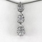 ダイヤモンド ネックレス レディース ペンダント ゴールド ドロップ つゆ 揺れる ブラ 10金 K10 誕生日 プレゼント 母の日 爆買