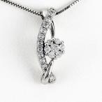 ダイヤモンド ネックレス レディース ペンダント ゴールド フラワー 花セッティング 10金 K10 誕生日 プレゼント 母の日 爆買