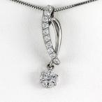 ダイヤモンド ネックレス レディース ペンダント ゴールド フラワー 花セッティング 揺れる ブラ 10金 K10 誕生日 プレゼント 母の日 爆買