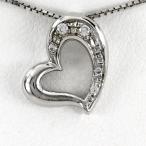 ハート ネックレス ダイヤモンド ゴールド 10k ペンダント ダイヤ 10金 K10 誕生日 プレゼント 母の日 爆買