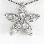 ネックレス ダイヤモンド ゴールド 10k ペンダント フラワー モチーフ マーキス 10金 誕生日 プレゼント 母の日