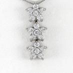 ダイヤモンド ネックレス レディース ゴールド 10k ペンダント フラワー モチーフ 揺れる ブラ 10金 誕生日 プレゼント 母の日 爆買