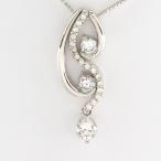 ダイヤモンド ネックレス レディース ゴールド 10k ペンダント セパレート トリロジー 揺れる ブラ 10金 誕生日 プレゼント 母の日 爆買