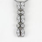 ダイヤモンド ネックレス レディース ゴールド 10k ペンダント ロング ストレート 揺れる ブラ マーキス 誕生日 プレゼント 母の日 爆買