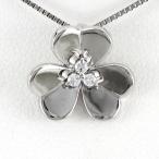 ネックレス レディース ダイヤモンド ゴールド 10k ペンダント フラワー 花 10金 K10 誕生日 プレゼント 母の日 爆買