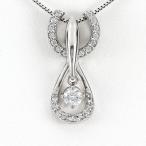 馬蹄 ネックレス レディース ダイヤモンド ホースシュー ゴールド 10k ペンダント 一粒 揺れる 10金 誕生日 プレゼント 母の日 爆買