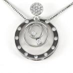 ダイヤモンド ネックレス レディース ゴールド 10k ペンダント スイング ブラ 揺れる サークル 10金 誕生日 プレゼント 母の日 爆買