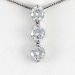 ネックレス レディース ダイヤモンド ゴールド 10k ペンダント トリロジー 揺れる ブラ 10金 誕生日 プレゼント 母の日 爆買