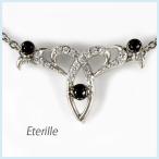 ブラックダイヤモンド ネックレス ゴールド 18k ペンダント アンティーク ブラックダイヤ 透かし ミル 誕生日 プレゼント 母の日