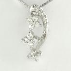 ネックレス レディース ダイヤモンド ゴールド 10k ペンダント フラワー 花 10金 誕生日 プレゼント 母の日