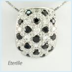 ダイヤモンド ネックレス レディース プラチナ 900 ペンダント パヴェ ブラ ブラックダイヤ 誕生日 プレゼント 母の日 爆買