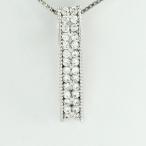 ネックレス ダイヤモンド ゴールド 10k ペンダント フラワー 花 透かし レース スクエア 10金 誕生日 プレゼント 母の日 爆買