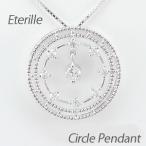 ダイヤモンド ネックレス レディース ゴールド 10k ペンダント 揺れる ミル サークル ラウンド 誕生日 プレゼント 母の日 爆買