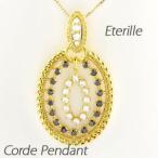 ダイヤモンド ネックレス レディース ゴールド 18k ペンダント アンティーク ミル ブラックダイヤ 18金 誕生日 プレゼント 母の日 爆買