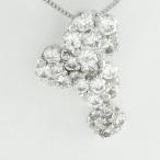 ダイヤモンド ネックレス レディース ゴールド 10k ペンダント フラワー 花 10金 K10 誕生日 プレゼント 母の日 爆買