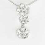 ダイヤモンド ネックレス レディース ゴールド 10k ペンダント フラワー 花 揺れる 10金 K10 誕生日 プレゼント 母の日 爆買