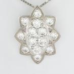 ネックレス レディース ダイヤモンド ゴールド 10k ペンダント フラワー 花 向日葵 ヒマワリ モチーフ 10金 誕生日 プレゼント 母の日 爆買