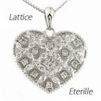 ハート ネックレス ダイヤモンド ゴールド 10k ペンダント アンティーク 透かし 10金 誕生日 プレゼント 母の日 爆買