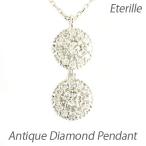 ネックレス ダイヤモンド ゴールド 10k ペンダント ミル 10金揺れる 誕生日 プレゼント 母の日 爆買