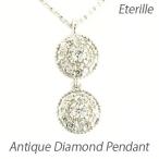 ネックレス ダイヤモンド ゴールド 10k ペンダント ミル 10金揺れる 誕生日 プレゼント 母の日