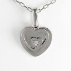 ハート ネックレス ダイヤモンド ゴールド 地金 シンプル ペンダント 18金 k18 誕生日 プレゼント 母の日 爆買