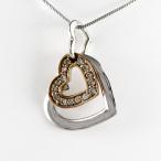 ハート ネックレス ダイヤモンド ゴールドカラー ペンダント 10金 K10 誕生日 プレゼント 母の日 爆買