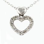 ハート ネックレス ダイヤモンド ペンダント ゴールド シンプル プチ 10金 K10 誕生日 プレゼント 母の日 爆買