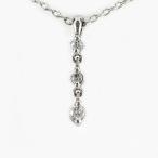 ダイヤモンド ネックレス レディース ペンダント ゴールド 18k トリロジー 揺れる ブラ プチ 18金 k18 誕生日 プレゼント 母の日 爆買