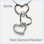 ハート ネックレス ダイヤモンド ゴールド トリプル 3連 ペンダント 18金 k18 誕生日 プレゼント 母の日 爆買