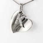 Yahoo! Yahoo!ショッピング(ヤフー ショッピング)ネックレス レディース ハートダイヤモンド ゴールド プラチナ 900 ネーム イニシャル ブラ ペンダント 誕生日 プレゼント クリスマス