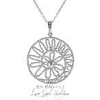 ネックレス レディース プラチナ900 Pt900 透かし エスニック ミル 誕生日 プレゼント 母の日 爆買