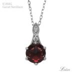 ネックレス レディース 大粒 1月誕生石 ガーネット 18金 ダイヤ ペンダント ネックレス 誕生日 プレゼント 誕生日 プレゼント 母の日 爆買