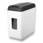 アスカ 細密シュレッダー 家庭用 静音 電動 S43MC マイクロカット 細断枚数6枚 連続使用6分 ホッチキス対応 CD/DVD/カード対応