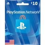 ショッピングPlayStation 【メール通知】PlayStation Network Card $10 プレイステーション ネットワークカード 10ドル 北米ストア