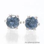 Yahoo! Yahoo!ショッピング(ヤフー ショッピング)一粒ピアス アイオライト 3mm k18ゴールド ｋ18WG ｋ18YG スタッドピアス カラーストーン 18金 レディース