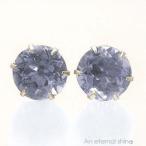 Yahoo! Yahoo!ショッピング(ヤフー ショッピング)一粒ピアス アイオライト 4mm ｋ18 18金 スタッドピアス セカンドピアス レディース ジュエリー アクセサリー