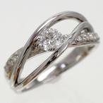 指輪 ダイヤリング ダイヤモンド11石 0.45ct プラチナ900 pt900 レディース ジュエリー アクセサリー