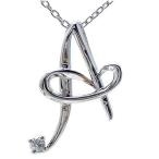 Yahoo! Yahoo!ショッピング(ヤフー ショッピング)イニシャル ネックレス ペンダント A ダイヤモンド ダイヤ 0.01ct アルファベットk18ゴールド k18 18k レディース