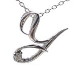 Yahoo! Yahoo!ショッピング(ヤフー ショッピング)イニシャル ネックレス ペンダント Y ダイヤモンド ダイヤ 0.01ct アルファベット k18ゴールド k18 18kレディース