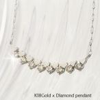ハート ダイヤ 0.3ct ペンダント ダイヤモンドネックレス k18ゴールド 18金 レディース ジュエリー アクセサリー